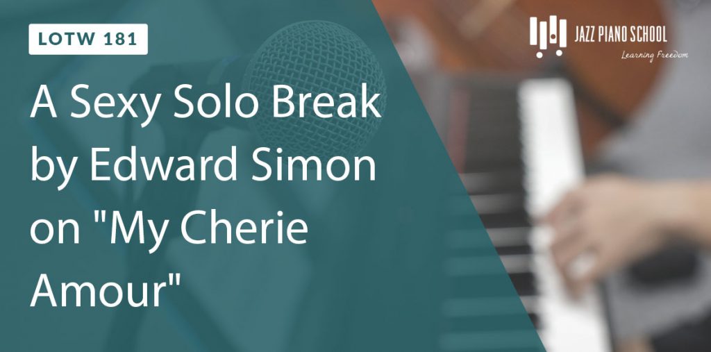 Learn this sex solo break by Edward Simon