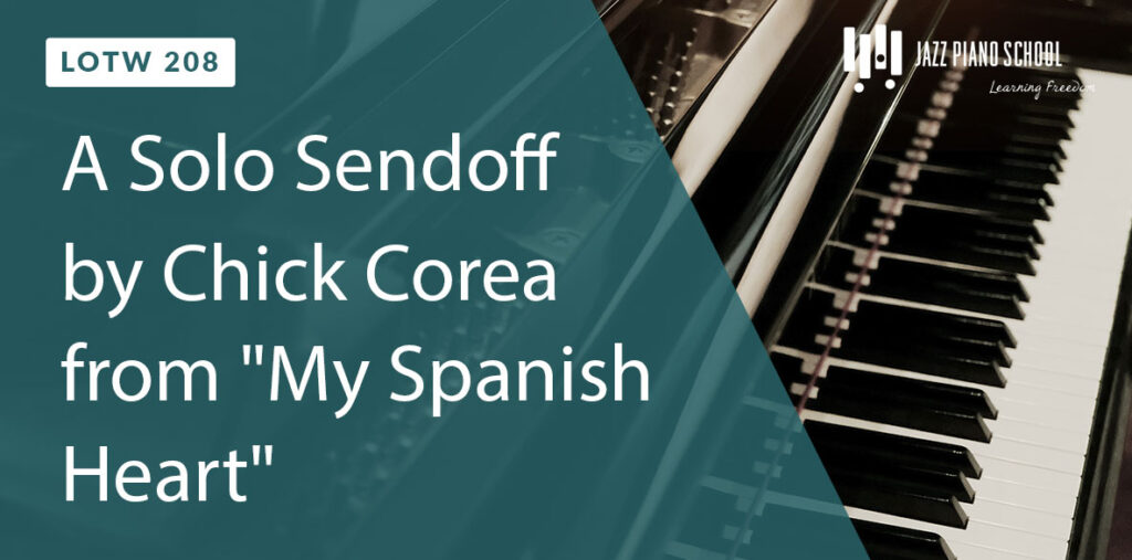 A Solo Sendoff by Chick Corea
