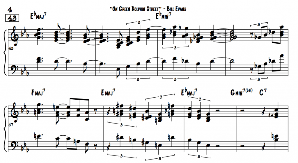 How To Play Block Chords Like Bill Evans Jazz Piano School