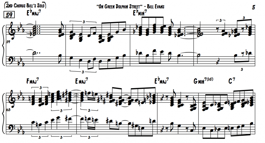 How To Play Block Chords Like Bill Evans Jazz Piano School