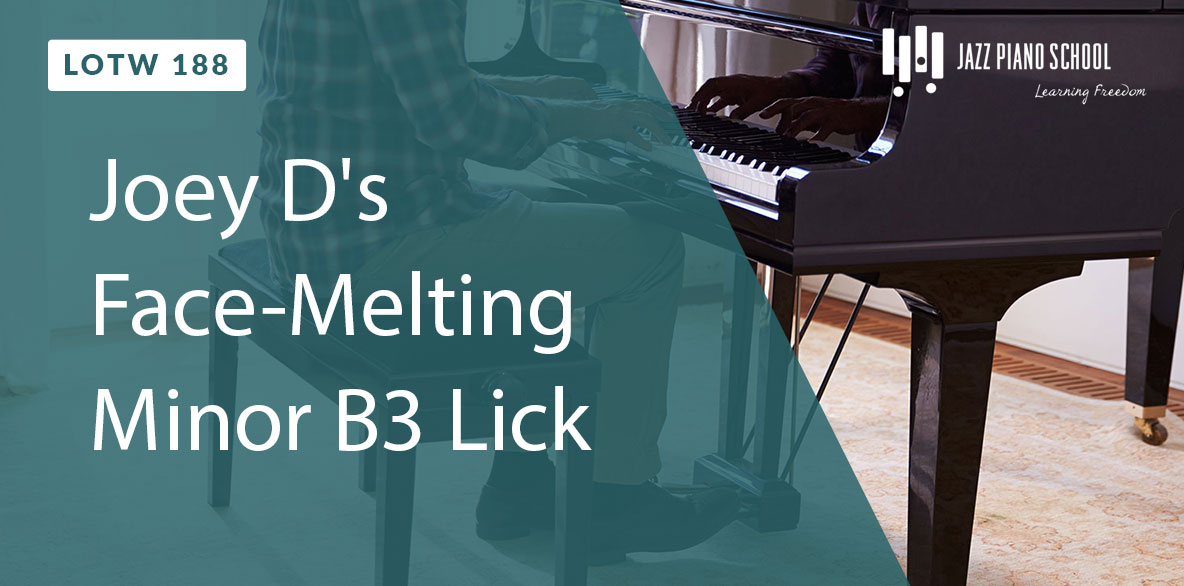 Learn Joey D's Face-Melting Minor B3 Lick