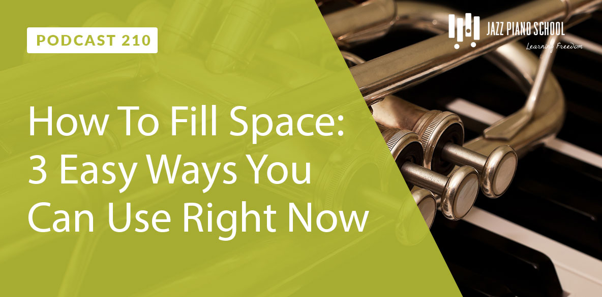 Learn how to fill space with these 3 things that you can use right now