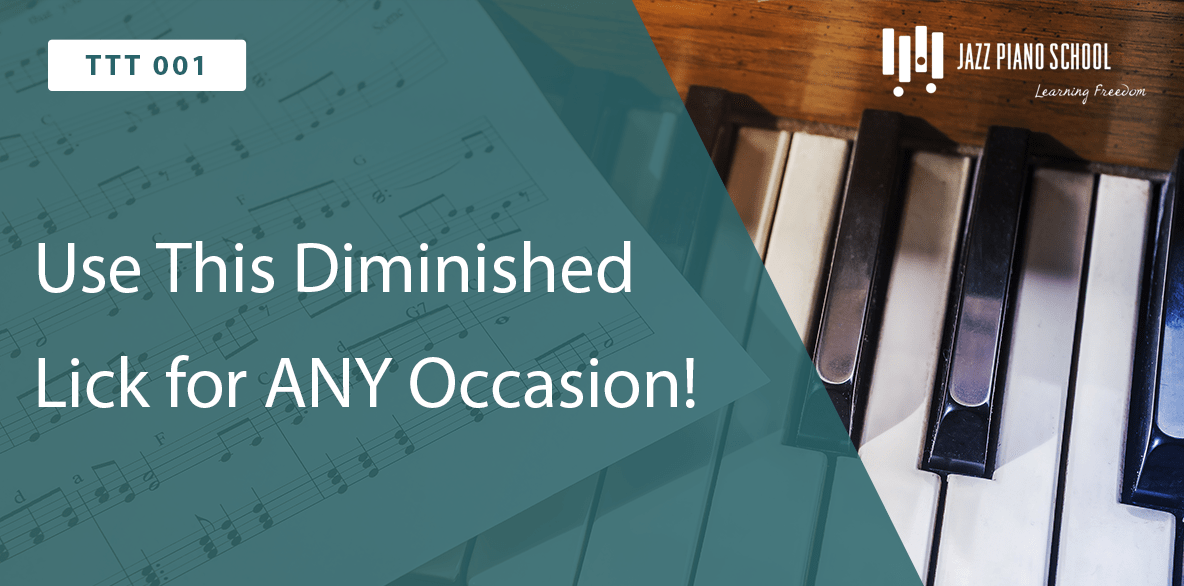 Use This Diminished Lick for ANY Occasion! - TTT #1